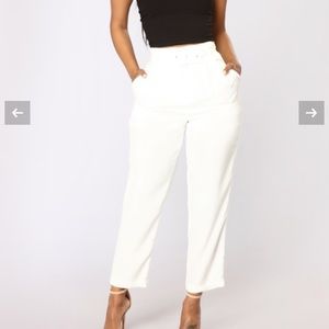 CASI PANT WHITE NEW